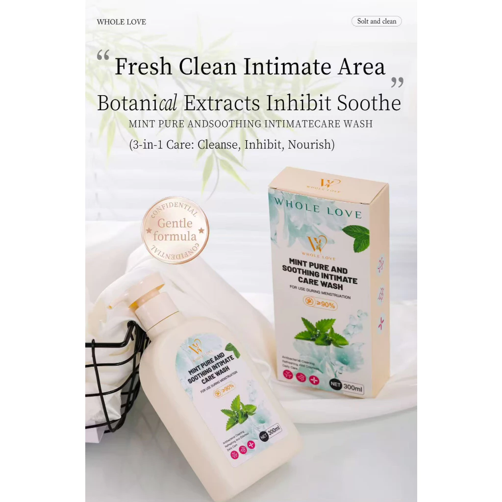 Mint Pure and Soothing Intimate Feminine Care Wash